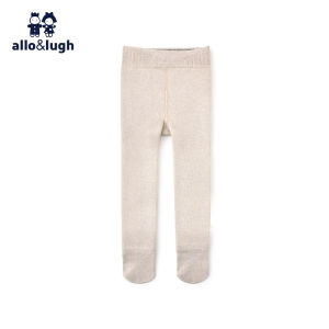 Thickened Warmth Base Layer Tights for Girls Spring New Style Pure Color Fashionable Childrens Pantyhose Autumn Polyester Blend