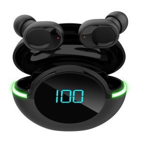 Y80 True Wireless Earbuds with Battery Indicator Touch Control One-Step Pairing Lightweight Comfort Fit TWS for iPhone/Android