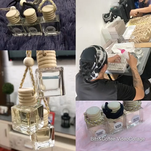 Car or Room Hanging Diffuser. Long lasting ang amoy. Pabango sa Sasakyan. Car Scent  Perfumes Scents Essential Oil Hanging Cresent Air Diffuser
