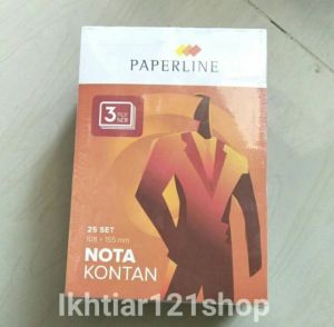 paperline Nota kontan kecil 1 ply/2 ply/3ply(Rangka)