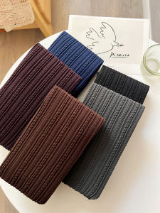 Spring Autumn Mid-Thick Velvet Stockings Womens High Waist Shaping Leggings Non-Lightweight Floral Patterned Pantyhose