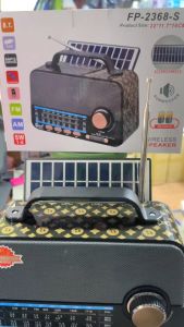 วิทยุโซลาร์เซลล์บลูธูท FP-2368-S เสียบเมม/แฟลชไดร์ฟ