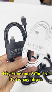 Dây sạc nhanh điện thoại 2 đầu TyC hàng chính hãng Samsung