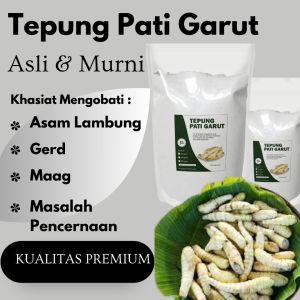 tepung Pati angkrik Pati Garut Pati Irut Asam lambung 500gr gluten-free berkualitas tinggi