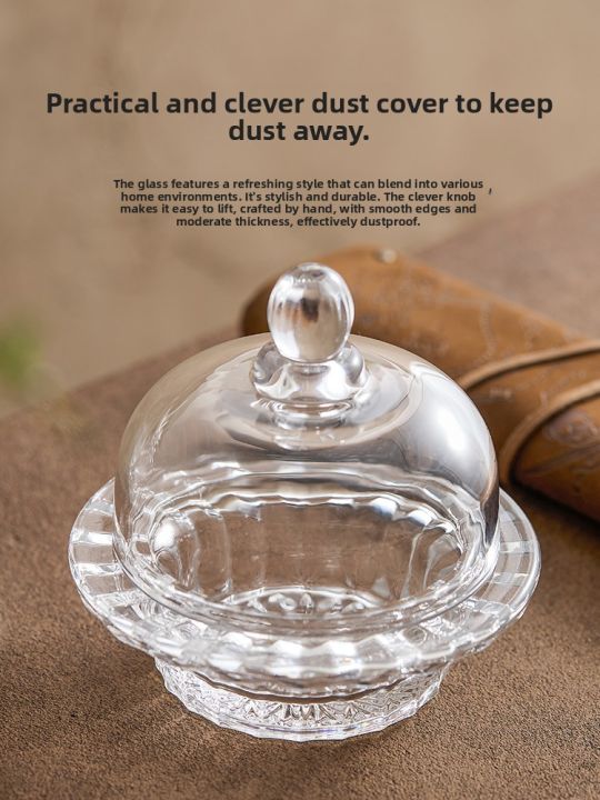 YOGEHOME%20%7C%20Glass%20Sweet%20Dish%20Bowl%20With%20Lid%20Elegant%20High-Grade%20For%20Baby%20Food%20-%20Image%204
