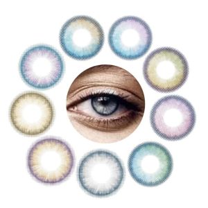 Magic Eye 1 PAIR / 2 PCS Candy Soft Contact Lens Doll Eyes Vibrant Lenses Good For 1 Year Trendy