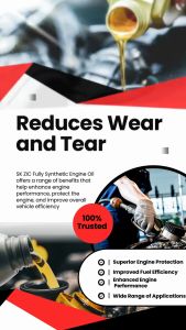 SK ZIC X7 DIESEL 10W-40 1 Liter Fully-Synthetic Engine Oil