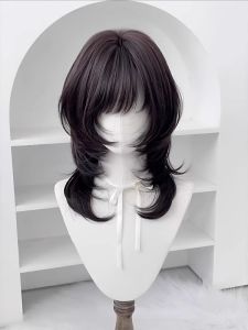 Tóc Giả Ngắn Cao Cấp Tóc Giả Toàn Bộ Tóc Giả Kiểu Lolita Nhật Bản Tóc Giả Tự Nhiên Tóc Giả Kiểu JK Tóc Giả Kiểu Nhật Bản