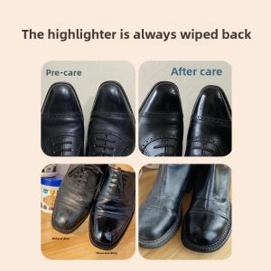 MONLEYTA | German Shoe Cleaning Wet Wipes Leather Shoe Special Disposable Care Maintenance Wipes Cleaning Cloth Universal Manliata X0711152657