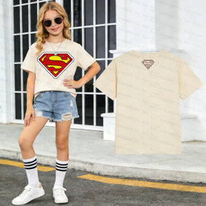 Hot Toys | 2026 New Superman Print Kids T-shirt Mens Shirts Woman t-shirts Casual Cotton Short Sleeve Tops Summer Fashion Tees Daily