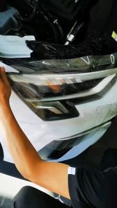 Car Headlight Film Vinyl Self Adhesive Sticker for Car Light HeadLight Taillight Colored Wrap Films