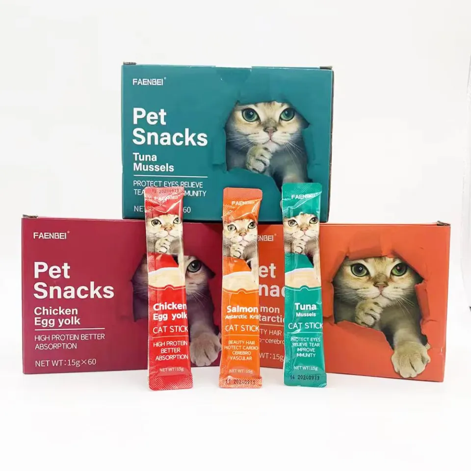 Cat Food Support Cat Snack 15g Cat Wet Food Treats Cat Treat Cat