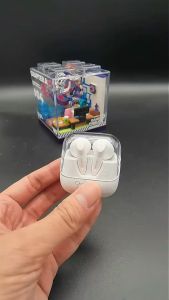 Genuine Disney YP66 True Wireless Bluetooth Headset Transparent Compartment Design Semi-in-ear Sports Game Music Intelligent Noise Reduction