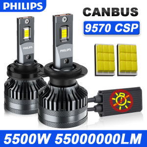Philips | Philips Ultinon Rally 180W 3590 H7 Led Headlight Bulbs H1 H4 H8 H11 9005 HB3 9006 HB4 9012 HIR2 High Power Auto Lamp Fog Lights