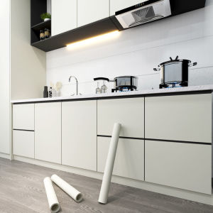 Matte Solid Color Peel and Stick Wallpaper Self-Adhesive Removable Wall Sticker Waterproof Contact Paper for Kitchen Counter