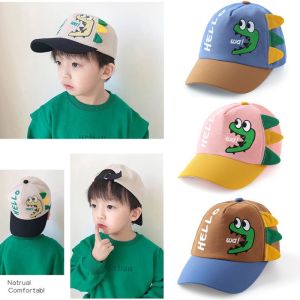 Adjustable Dinosaur Embroidered Cap: A Spring & Summer Sunscreen Solution