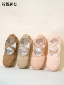lemon sports | Soft-bottom Dance Shoes Elastic Fabric