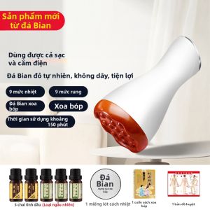 SHUYIKANG | Công Cụ Guasha Điện Massage Chườm Nóng Chải Kinh Mạch Thư Giãn Vai Và Cổ