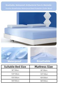 Mercury | Anti-Bacteria Dust Mite Proof Breathable Waterproof Bed Protector