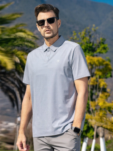 Enjeolon | Cooling Icy Silk Quick-Dry Anti-Bacterial Polo Shirt