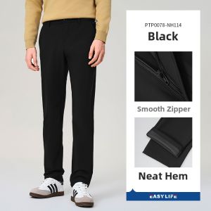 GYgoldlion | Comfortable Casual Pants for Men Fall Winter Straight Leg Pants