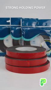 NISO Double Sided PE Foam Tape 12mm 18mm 24mm Strong Adhesive Mounting Tape Indoor Outdoor