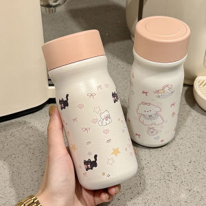 Portable Insulated Stainless Steel Coffee Cup 316 for Women Travel Outdoor Small Cute Water Bottle Beverage Container