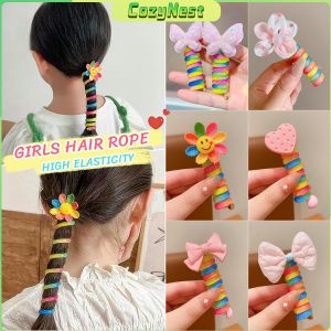 C.N. Kids Girls Headbands Hair Accessories Cartoon Hair Rope Rubber Band