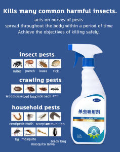 🐜Within 100m No Pest 🦟Ant Killer Spray Insecticide Spray 500ml Safe and non-toxic 100% Killing rate Fly Killer Repelling Cockroach Mosquitoes Bug Buster Multi Insect Remover Killing Termite Insect Repellent