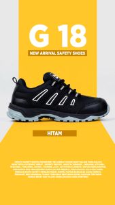 SEPATU HIKING  PRIA KULIT G-18