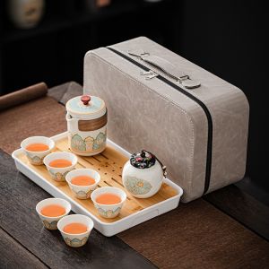 Corporate Gift Tea Set with Logo Customization
