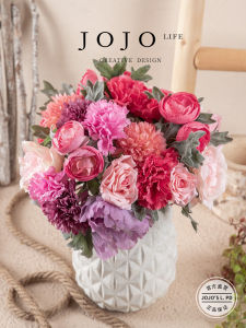 JOJOS L PD Smell Wedding Decoration Handheld Flower Bouquet Artificial Flowers Decorative Gifts Sufficient Flavor