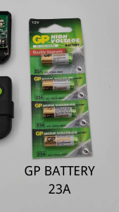 GP SUPER ALKALINE BATTERY 23A/27A 12V (1PC)