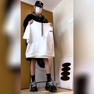 PLUS SIZE Hooded Quarter Sleeved T-shirt Set for Men 5XL 8XL Sports Trendy Short Plus Size Set Oversize Loose Casual Suit