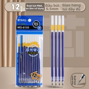 M&G | Ruột Bút Gel Carbon Cho Học Sinh Thi Cử - Mực Xanh Đen Đỏ