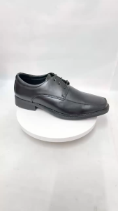NEWMEN MS 8115 Men Formal PU Leather Shoes Black Shine Executive Shoes / Kasut Hitam Lelaki