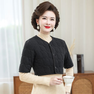 Áo Khoác Vai Mùa Đông Cho Phụ Nữ Áo Khoác Vai Cotton Giữ Ấm Cho Cổ Tay Chân Áo Khoác Vai Chống Lạnh Cho Phụ Nữ Trung Niên Và Cao Tuổi