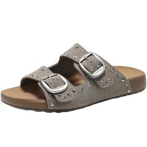 Belle | Bright QQ Rivet Sandals