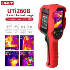 เครื่องวัดอุณหภูมิอินฟราเรด Uni-T UTi260B Thermal Imager รุ่น Pro กล้องตรวจจับความร้อน มีแบตในตัว Thermal Camera