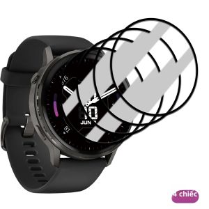 1-5 Chiếc Phim Bảo Vệ Màn Hình Tổng Hợp Cho Garmin Venu 4/45Mm Chống Trầy Xước Trong Suốt Không Phải Kính Dễ Dàng Lắp Đặt Đồng Hồ Bảo Vệ Màn Hình