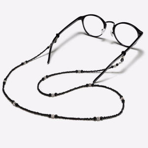 Handmade Beaded Eyeglass Chain for Women Neck Hanging Style Available in Red And Black Dual Colors Suitable for Prescription And Reading Glasses