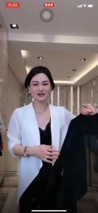 Women New spring Summer Thin Shirt Female Sunscreen Chiffon Blouse Three Quarter Sleeve Hollow Cardigan