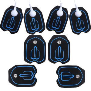 10/20/30pcs Self Adhesive Non-woven Fabric Replacement Tens Electrodes Pads for Eletric Muscle Stimulator Low Frequency Massager