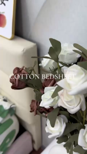 [FS05 软萌帕恰狗] 2500TC Luna Milk Bedsheet 牛奶丝棉床单