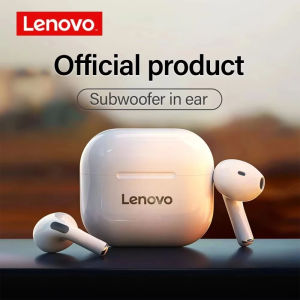 Lenovo | Lenovo LP40 Pro TWS Earphones Wireless Bluetooth 5.1 Sport Headphone Noise Reduction Headphones Silicone Earplugs Touch Control