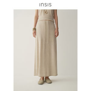 INSIS FEMME | Simplified Cultural Merino Linen Skirt