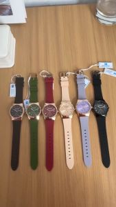 Seven Minute Original Jam Tangan Wanita Bulat Chorono Detik Aktif Water Resist Anti Air Korean Style Tali Rubber / Karet