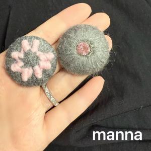 Nút Lông Mèo Thủ Công Màu Hồng Và Xám Manna Cho Áo Khoác Da Kiểu Trung Quốc Thủ Công Trang Trí Nút Áo Nút Quần Áo