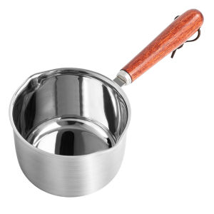 DROOLU | Stainless Steel Oil Pouring Pot with Long Handle
