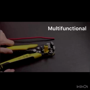 5 in 1 AUTOMATIC WIRE STRIPPER & CRIMPER Self Adjustable Crimper Pliers Cable Cutter Wire Stripper Cable Clamp RANDOM COLOUR